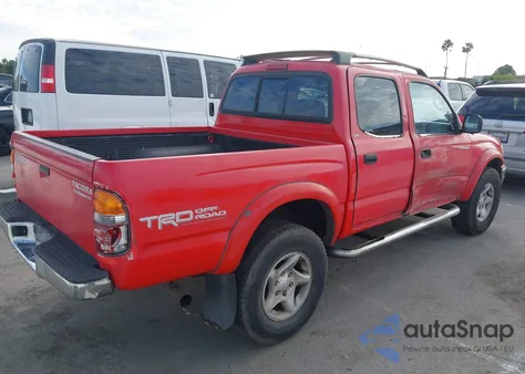 2002 Toyota Tacoma Prerunner V6 z USA, uszkodzony, nr VIN 5TEGN92N82Z041928